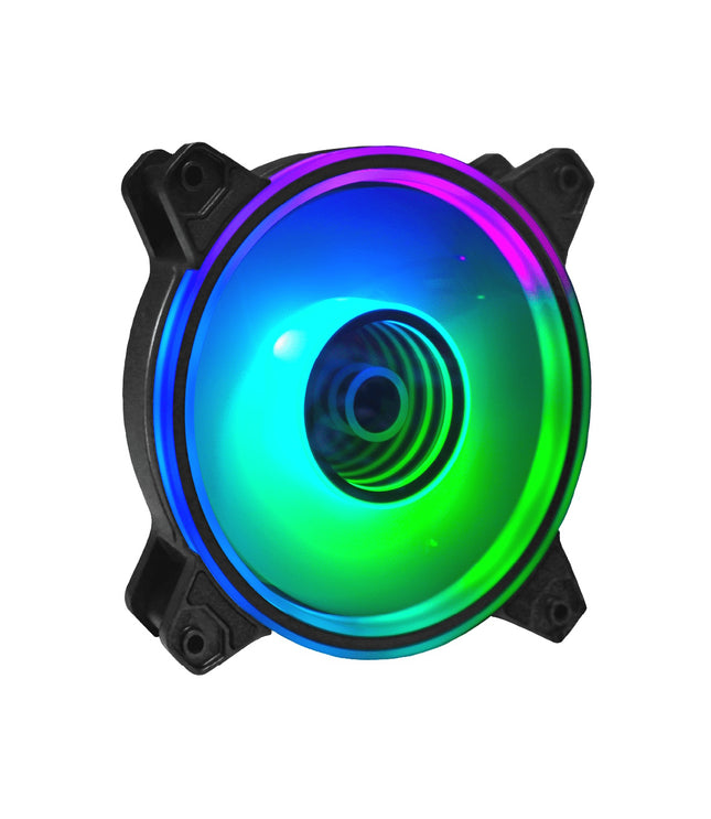 NUWO VENTOLA MIRA 120MM, 1FAN, 1100RPM HALO MIRROR ANTIVIBRATION