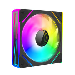 NUWO VENTOLA SORA 120MM, 1FAN, 1800RPM 3X HALO MIRROR ANTIVIBRATION