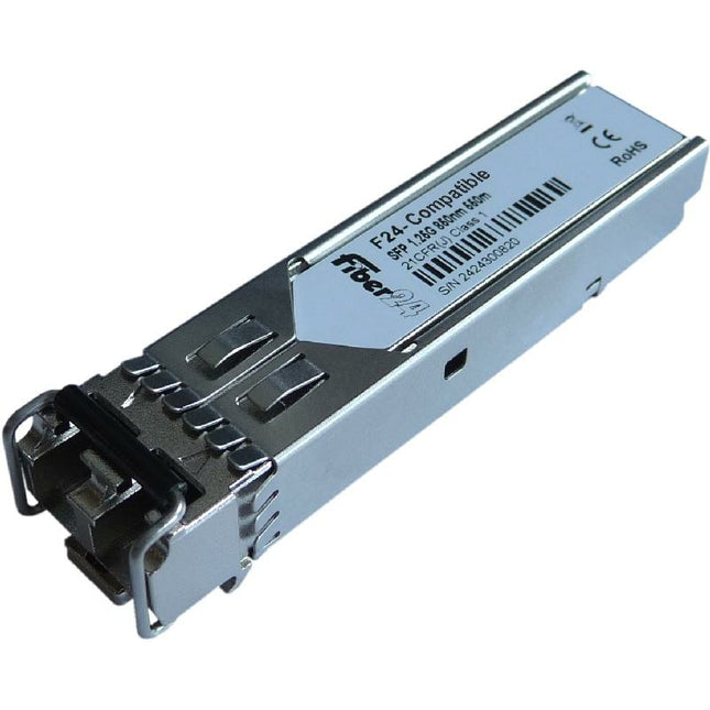 FORTINET TRANSCEIVER 1GE SFP SX, CORTO RAGGIO 500 MT. CONETTORE LC, MMF, 850 NM, DA -20 C A 85 C,