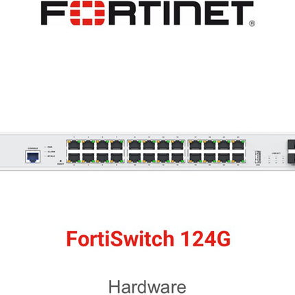 FORTISWITCH-124G L2 FORTIGATE SWITCH CON 24 P. MULTIGIGABIT 2.5G/1G/100M E 6 PORTE SFP+/SFP 10G/1G