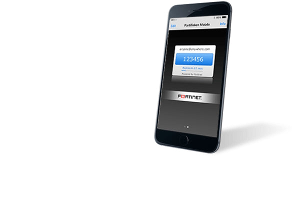 FORTINET FORTITOKENMOBILE (ELECTRONIC LICENSE) SOFTWARE ONE-TIME PASSWORD TOKENS FOR IOS, ANDROID AN