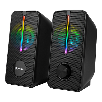 NGS ALTOPARLANTI SPEAKER SET 12W, ILLUMINAZIONE RGB