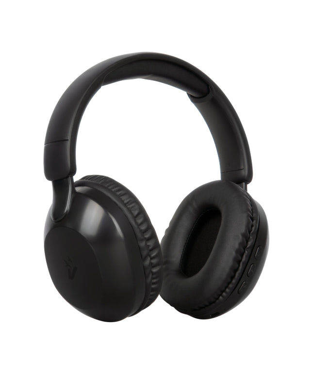 VULTECH CUFFIE BLUETOOTH 5.3 OCTOPUS, NERE CON MICROFONO E CONTROLLO TRACCIA, TYPE C, BATTERIA 300MA
