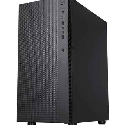 ITEK CASE SYLENT 03 - SILENT MIDDLE TOWER, USB3, 3X12CM FAN,  RIVEST. FONOASSORBENTE
