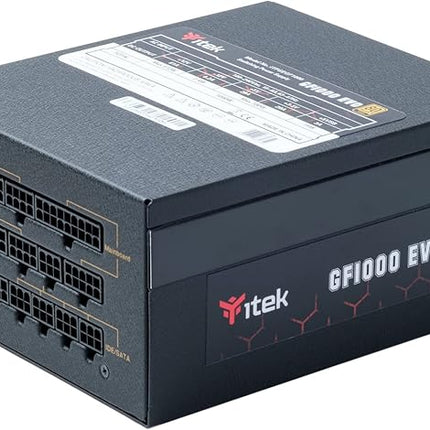 ITEK ALIMENTATORE 1000W,80PLUS PLATINUM, ATX 3.1, FDB FAN, COND GIAPPONESI, MODULARE
