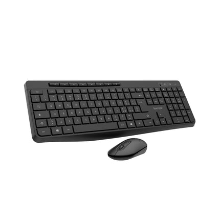VULTECH TASTIERA E MOUSE BUNDLE, WIRELESS LOW PROFILE, TASTI FUNZIONALI, 1600DPI REGOLABILI 2,4GHZ