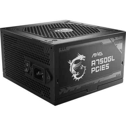 MSI ALIMENTATORE MAG A750GL PCIE5, EU, 750W, FULLY-MODULAR, 80 PLUS GOLD