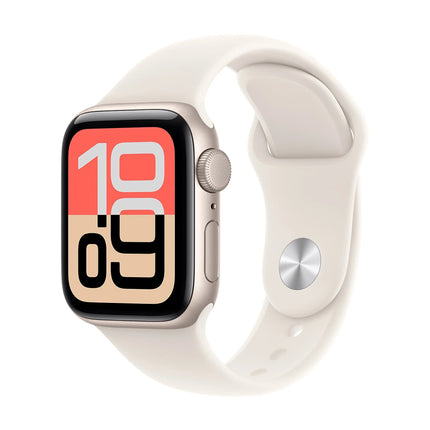 APPLE WATCH SE 3GPS44MMSTARLIGHT ALUMINIUM CASE WITH STARLIGHT SPORT BAND, M/L