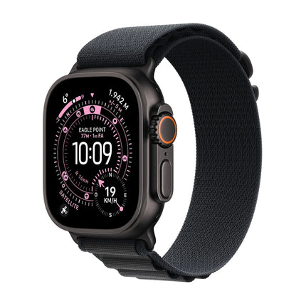 APPLE WATCH ULTRA 3GPS E CELLULAR49MMBLACK TITANIUM CASE WITH BLACK ALPINE LOOP, LARGE