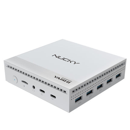 YASHI MINI PC WHITE NUCKY Celeron Quad Core N100 8GB 256GB SSD WIN 11 PRO