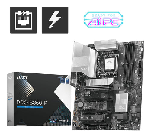 MSI MB INTEL PRO B860-P ATX DDR5, 2PCI-Ex16, 2PCI-Ex1, 4SATA3