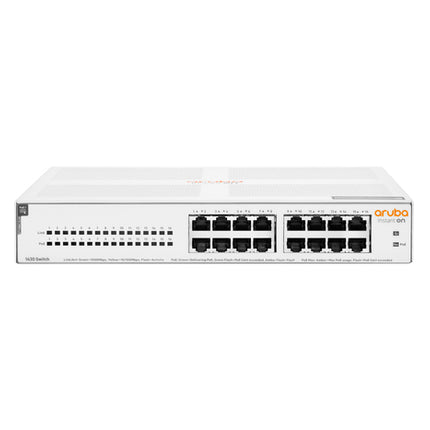 HPE SWITCH ARUBA ISTANT ON R8R48A  UNMANAGED 16 PORTE POE