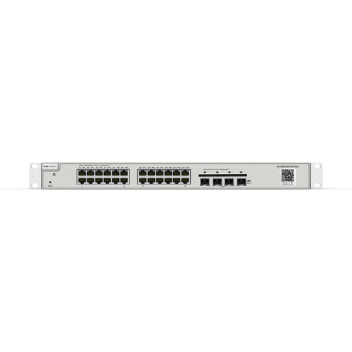 REYEE CLOUD SWITCH MANAGED GIGABIT L3 24 X GE 4 X SFP+ ROUTING STATICO, 19" RACK MOUNT