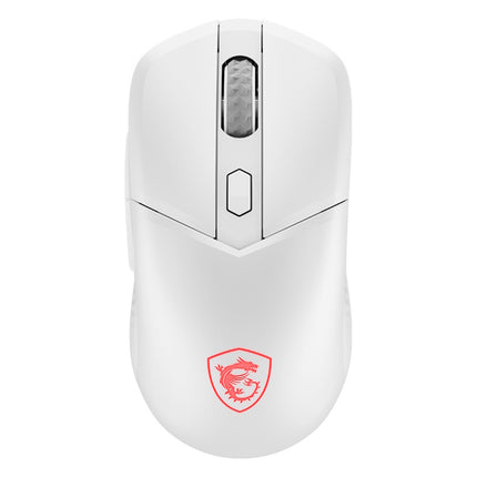 MSI MOUSE VERSA 300 W BIANCO, WIRELESS, OTTICO, 8000DPI,6 PULSANTI CON ROTELLA