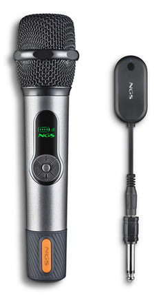 NGS MICROFONO DINAMICO SENZA FILO 2.4 GHZ
