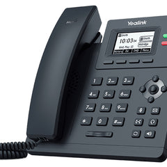 YEALINK TELEFONO VOIP 2XLAN GIGABIT POE, VOCE HD, DISPLAY MONOCROMATICO, 1XRJ9, 2 LINEE SIP