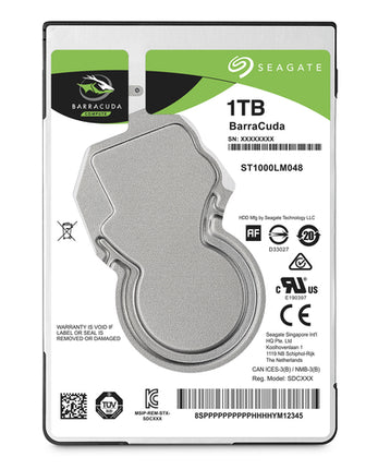 SEAGATE HDD GUARDIAN BARRACUDA 1TB 2,5 5400RPM SATA 6GB/S BUFFER 128MB