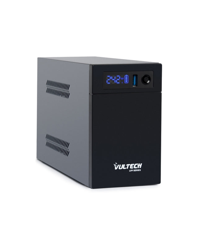 VULTECH UPS 1000VA GRUPPO DI CONTINUITA VULTECH UPS1000VA-LFP LINE INTERACTIVE CON SCHERMO LED - BAT