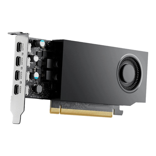 PNY VGA QUADRO RTX A400, 4GB GDDR6,1x ATX BRACKET,  4x mDP, LOW PROFILE, OEM VERS