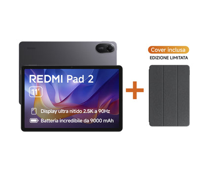 XIAOMI TABLET REDMI PAD 2 11 4+128GB WIFI GRAPHITE GRAY + COVER