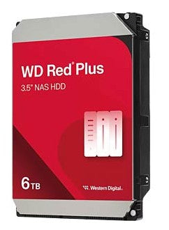 WESTERN DIGITAL HDD RED PLUS 4TB 3,5" 5400RPM SATA 6GB/S BUFFER 128MB