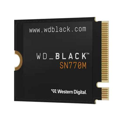 WESTERN DIGITAL SSD BLACK 2TB SN770M M.2 2230 NVME SSD FOR HANDHELD GAMING DEV
