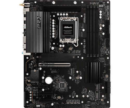 ASROCK MB  Z890, Z890 PRO-A WIFI, LGA1851, 4 X DDR5, ATX